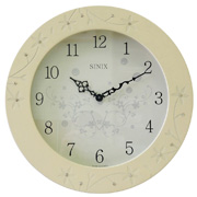 Часы настенные круглые со стразами Sinix 5077