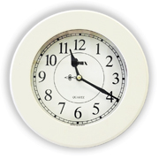 Часы настенные круглые с плавным ходом секундной стрелки Sinix 5088W