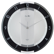 Часы настенные круглые с плавным ходом секундной стрелки La Mer GD188003