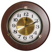 Часы настенные круглые с плавным ходом секундной стрелки Sinix 1018CMA