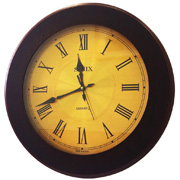 Часы настенные круглые с плавным ходом секундной стрелки Sinix 1068GR