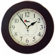 Часы настенные круглые с плавным ходом секундной стрелки Sinix 5088B