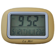Электронные часы будильник с подсветкой и термометром La Mer DG6743G