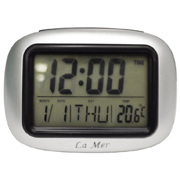 Электронные часы будильник с подсветкой и термометром La Mer DG6743S