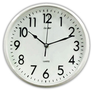 Часы настенные круглые с плавным ходом секундной стрелки La Mer GD204004