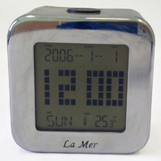 Электронные часы будильник с подсветкой и термометром La Mer MDG2199